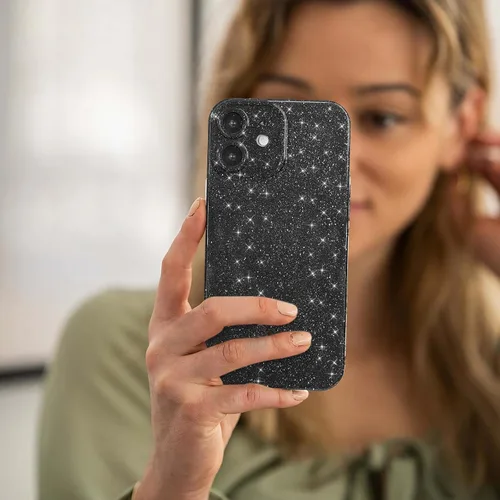 Miniatura 6 de Svanove Funda para iPhone 11 con Purpurina, Brillante Femenina Linda con Brillo Resplandeciente Reluciente Luminosa Funda de Teléfono para Mujeres