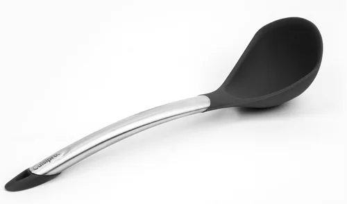Miniatura 2 de Cuisipro Cucharón de silicona de 12.25", negro