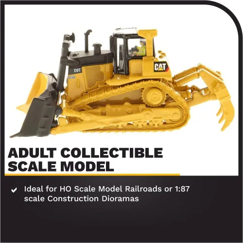 Miniatura 3 de Diecast Masters Caterpillar D9T Tipo de pista Tractor Serie HO Vehículo
