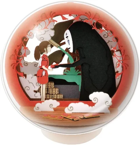 Ensky - Spirited Away - Un regalo de ninguna cara, artesanía de pelota de teatro de papel