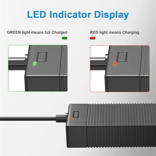 Miniatura 8 de Cargador de scooter eléctrico de 42V 2A adecuado para cargador de pájaro y lima, traje para pájaro, salto, lima, lima, S, Skip, Spin Xiaomi M365