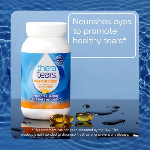 Miniatura 5 de TheraTears Suplemento Omega 3, 1200 mg, 90 ct (paquete de 1)