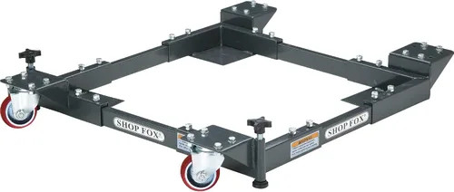 Miniatura 3 de Shop Fox D2057A Base móvil ajustable, pequeño gris carbón y Bora Portamate Kit de base móvil PM-1100 – resistente, universal, personalizable, juego