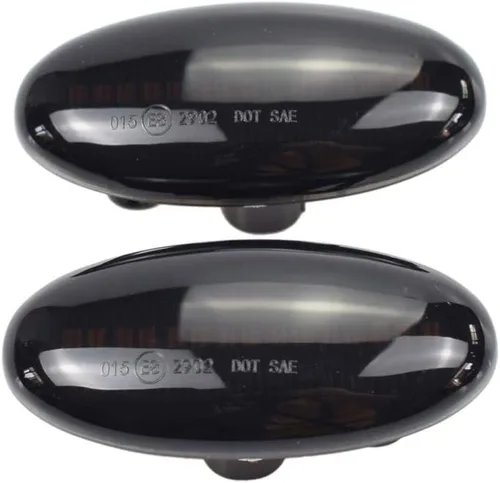 Miniatura 9 de Para-Mazda 2 para Mazda 3 5 6 BT-50 MPV 2 piezas LED dinámica señal de giro lateral luz intermitente secuencial luz intermitente (amarillo)