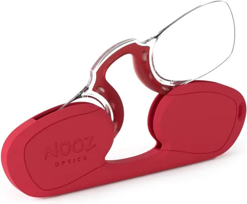 Miniatura 7 de NOOZ Armless Reading Glasses for Women & Men – Ultra-Lightweight 6g - Presbyopia Readers with Keychain Case - Rectangular