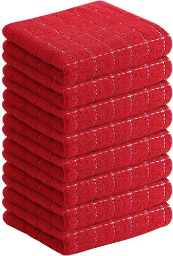 Miniatura 59 de Homaxy Paños de cocina 100% algodón de felpa, toallas de cocina ultra suaves y absorbentes para la cocina, adecuadas para secar y lavar platos