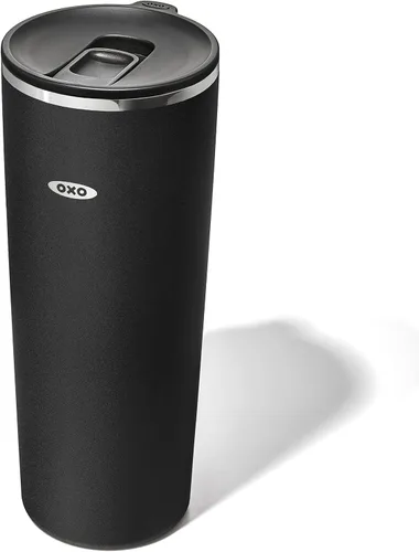 Miniatura 41 de OXO Strive - Vaso aislado de 24 onzas con tapa deslizante, cobalto oscuro