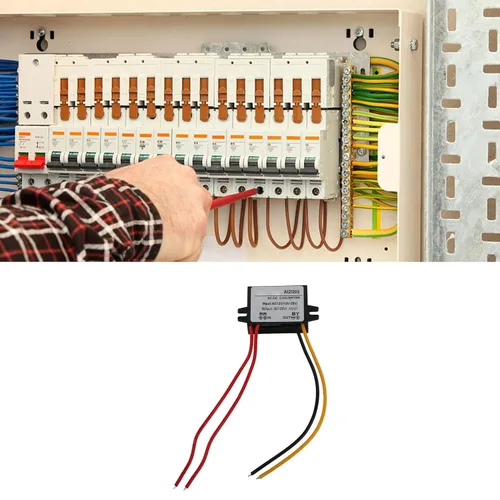 Miniatura 9 de Convertidor Adaptador de corriente reductor CA 10-28V a CC 12V Convertidor AC DC Step Down módulo de fuente de alimentación, regulador de voltaje