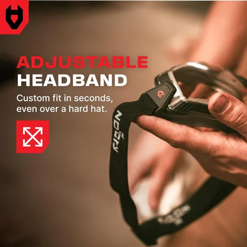 Miniatura 9 de NoCry Gafas de seguridad antivaho sobre anteojos para hombres y mujeres — ANSI Z87.1 Premium antiarañazos y UV380 — Protección ocular con lente