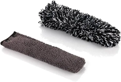 Miniatura 2 de Detail Factory - Juego de cepillos para rueda con fundas de microfibra intercambiables - Limpieza ultra suave, lavado y detalle de ruedas