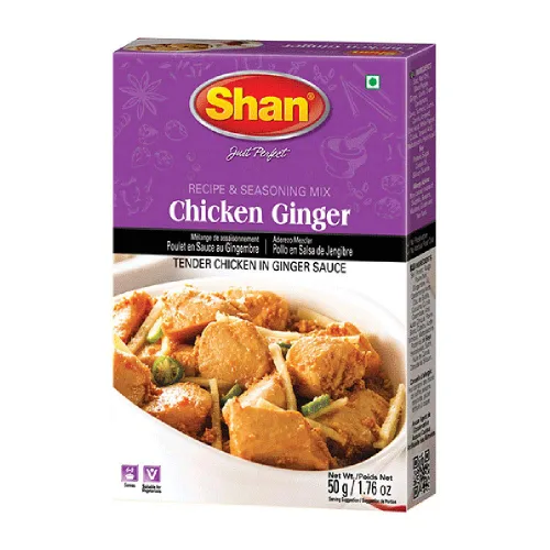 Miniatura 264 de Shan Korma Recipe and Seasoning Mix 1.76 oz (50g) - Spice Powder for Traditional Meat in Yogurt Sauce - Suitable for Vegetarians - Airtight Bag in a