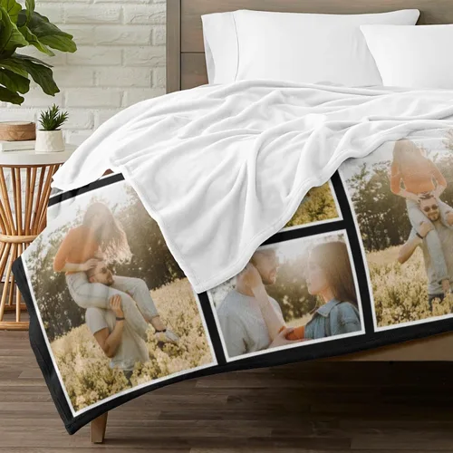 Miniatura 3 de Manta de amor personalizada para adultos y niños, mantas de fotos personalizadas, regalos para Halloween, Navidad, Acción de Gracias, cumpleaños