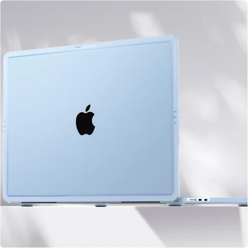 Miniatura 10 de Funda compatible con MacBook Air de 13 pulgadas M5 M4 M3 M2 2026 2025-2022, [color oficial 100% coincidencia] Funda protectora rígida para laptop +