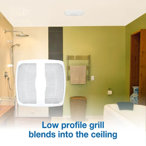 Miniatura 3 de Air King Extractor de baño, blanco AS70