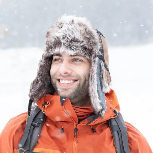 Miniatura 6 de Comhats Gran XL Trapper Trooper Caza Cálido Oído Solapa Rusia Ushanka Invierno Esquí Clima Frío Bombardero Sombreros para Hombres