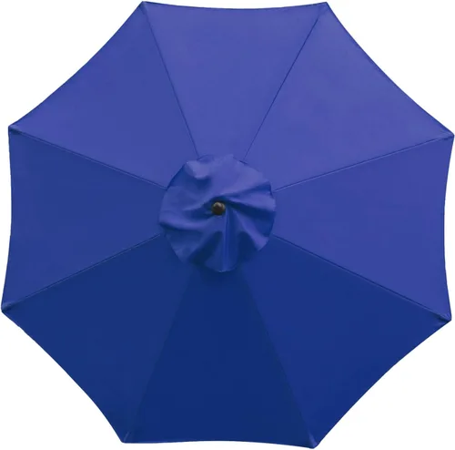 Miniatura 13 de Sombrilla de repuesto Sunnyglade de 9 pies para patio, toldo de mercado para exteriores con 8 varillas Canela