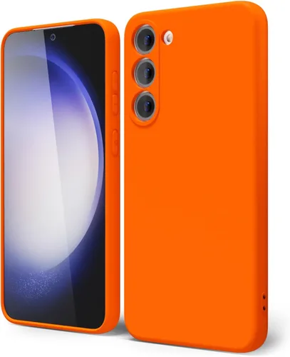 Miniatura 114 de oakxco Funda para teléfono Samsung Galaxy S21 Ultra con agarre de silicona líquida, bonita funda delgada y delgada de goma suave de TPU lisa