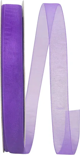 Miniatura 3 de Reliant Ribbon 25621-053-09C Cinta transparente de gasa, 1-1/2 pulgadas x 100 yardas, azul