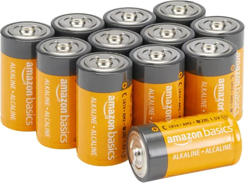 Miniatura 6 de Amazon Basics Paquete de 24 pilas alcalinas multiusos de celda C, 1.5 voltios, 5 años de vida útil