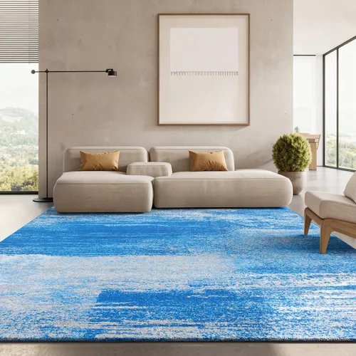 Miniatura 31 de SAFAVIEH, colección Adirondack - Alfombra de 6 x 9 pies, plateada/multicolor, abstracta, moderna, no desprende pelo, de fácil cuidado, para zonas