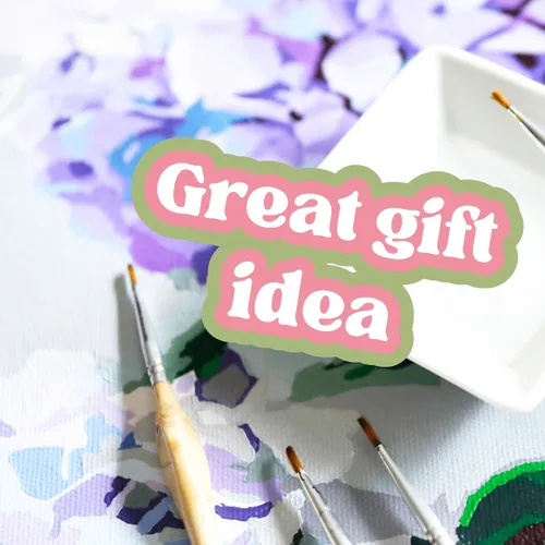 Miniatura 6 de Pink Picasso Kit de Pintura Floral Botánica por Números para Adultos y Adolescentes Juegos de Kits de Pintura Acrílica DIY en Lienzo 16x20