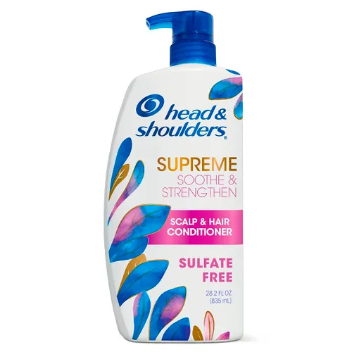 Miniatura 12 de Head & Shoulders Supreme, Champú y acondicionador para el cuidado del cuero cabelludo seco y la caspa, con aceite de argán y esencia de rosa, calma