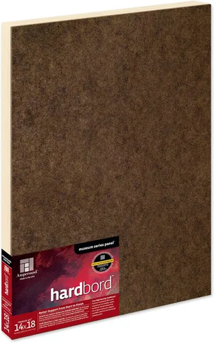 Miniatura 10 de Ampersand Art Supply Panel de Pintura de Madera Dura: Serie Museum Hardbord, 11" x 14", Perfil Plano de 1/8 Pulgada Perfil plano de 1/8 pulgadas