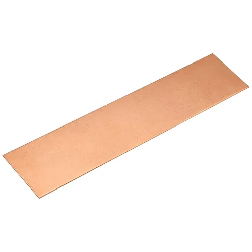 Miniatura 6 de uxcell Hoja de cobre puro, 4 piezas de 2 "x 2" x 0.02 "Placa de metal de cobre de calibre 24 T2 para manualidades, reparaciones eléctricas, industria