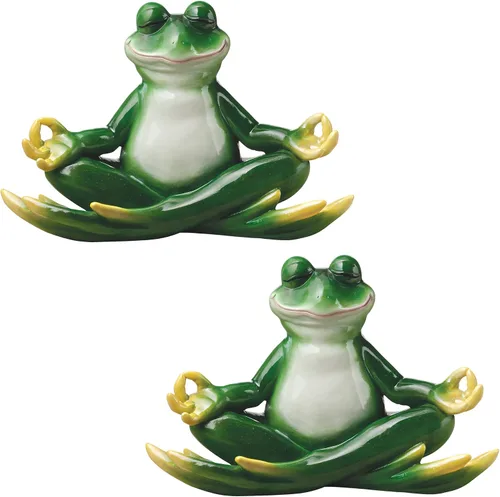Miniatura 12 de Adorno navideño de gnomo zen: juego de 3