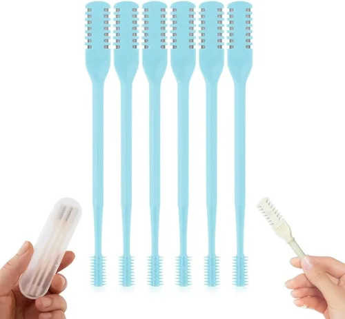 Miniatura 15 de Cuchillo de nariz de doble cara mejorado, herramienta de eliminación de vello de fosa nasal de 360°, cortador de pelo nasal 2 en 1, recortador