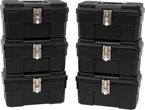 Miniatura 13 de Akro-Mils 09514 ProBox Caja de herramientas de plástico de 14 pulgadas para herramientas, caja de herramientas de almacenamiento para manualidades