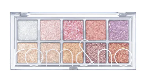 rom&nd Better Than Palette - Paleta de sombra de ojos, 0.28 onzas (00 Light & Glitter Garden)