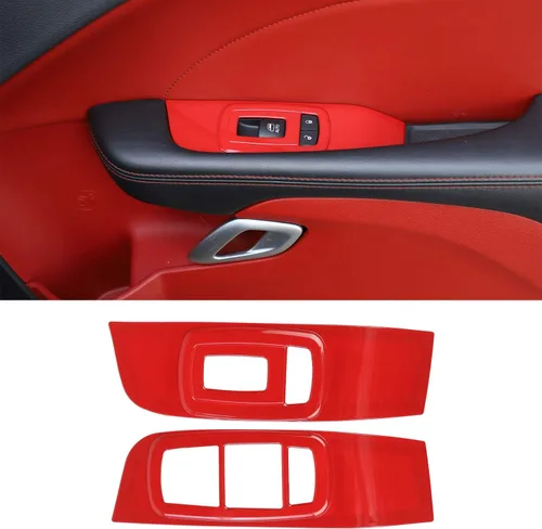 Miniatura 9 de Voodonala Cubierta del panel de elevación de ventana para Dodge Challenger 2015-2024, accesorios para Dodge Challenger 2015-2024