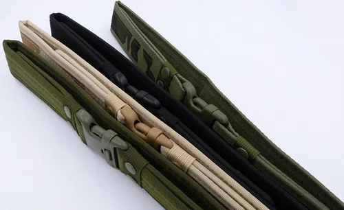 Miniatura 6 de Cinturón táctico militar ajustable de la lona de los hombres con la hebilla plástica