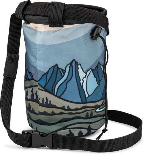 Miniatura 2 de Oso Supply Co - Bolsa de tiza de lona encerada para adultos y niños, cierre de cordón, cinturón ajustable, entrenamiento en interiores y exteriores