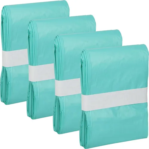 Paquete de 4 recambios de forro de pañales para adultos compatibles con Janibell Akord 280 Slim Model Adult Diaper System, verde, ligeramente