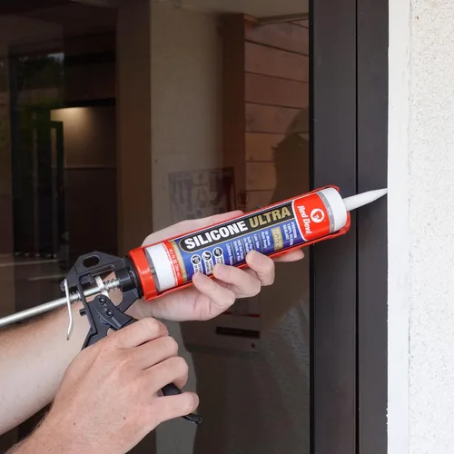 Miniatura 6 de Red Devil 078050 StormGuard 920 - Sellador de ventanas y puertas de silicona 100% RTV, un adhesivo resistente al agua para uso interior y exterior