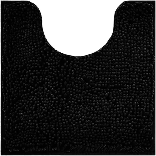 Miniatura 23 de Reyox Tapete de baño de felpilla, tapetes para inodoro en forma de U, tapete de baño de felpa suave, absorbente y peludo, tapete de contorno