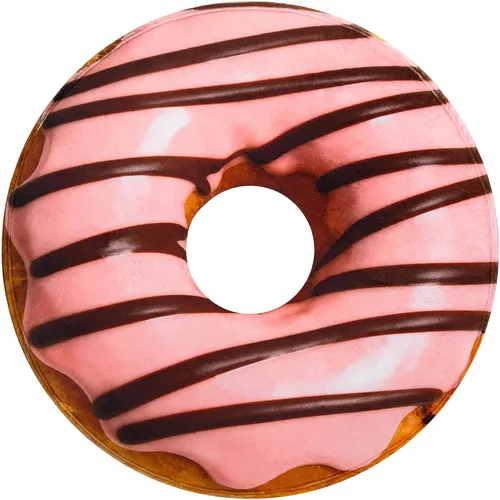 Miniatura 12 de Vessia Manta con estampado de pizza, manta redonda realista y divertida de comida para adultos y niños, 300GSM, novedosa manta de pizza Pepperoni