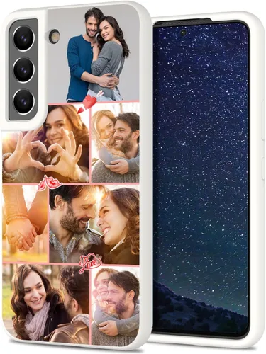 Funda de goma personalizada para Samsung Galaxy S22 S21 S20 Ultra Plus S21 FE S20 FE S10 Plus S9 S8 S7 Edge Note 20 Ultra Note 10 Plus Note 9 Note 8