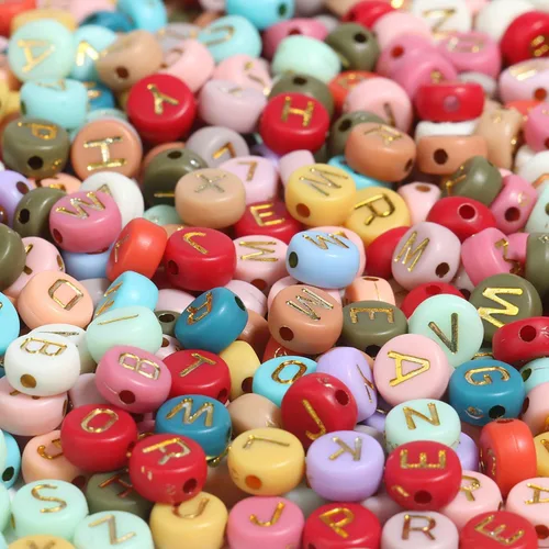 Miniatura 38 de 1000 cuentas redondas blancas de números acrílicos de 0.16 x 0.27 pulgadas, figura colorida de 0-9 pulgadas, cuentas para hacer joyas y pulseras