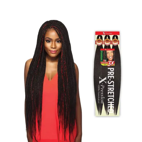 Miniatura 2 de Outre Braids X-Pression Kanekaion - Trenza preestirada de 3X Kanekalon de 42 pulgadas (paquete de 5, 4)