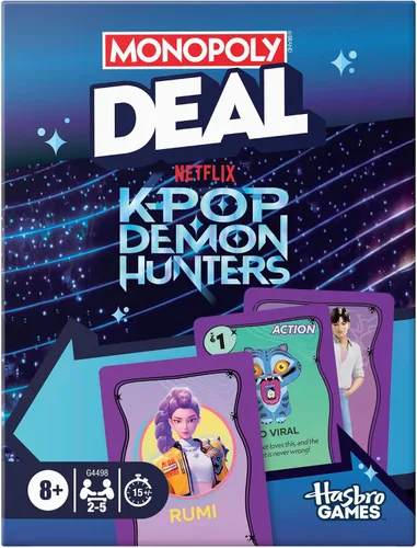 Oferta de monopolio: juego de cartas Kpop Demon Hunters | Juegos familiares para niños, preadolescentes, adolescentes y adultos | 2-5 jugadores | 15