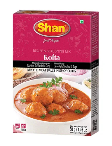 Miniatura 245 de Shan Korma Recipe and Seasoning Mix 1.76 oz (50g) - Spice Powder for Traditional Meat in Yogurt Sauce - Suitable for Vegetarians - Airtight Bag in a