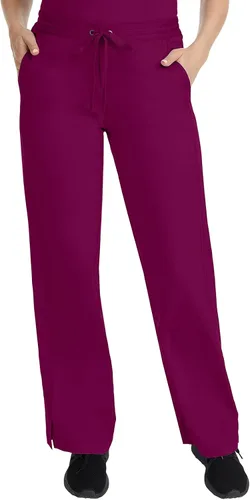 Healing Hands Pantalón de hospital de etiqueta púrpura para mujeres modelo Taylor 9095 2 con cordón y 2 bolsillos