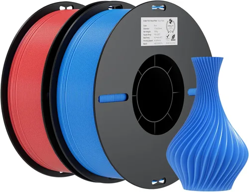 Miniatura 13 de Creality Filamento de impresora 3D, filamento de impresión 3D más resistente y fuerte, precisión +/- 0.001 in, 26.5 lbs, 4.4 lbs, 2 negros, 2