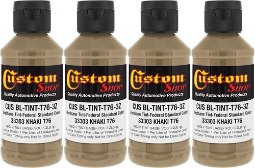 Miniatura 39 de Revestimiento personalizado de 300 ml (color negro metálico) de Urethane Tint concentrado para tintar camión cama revestimiento – Proporcionado