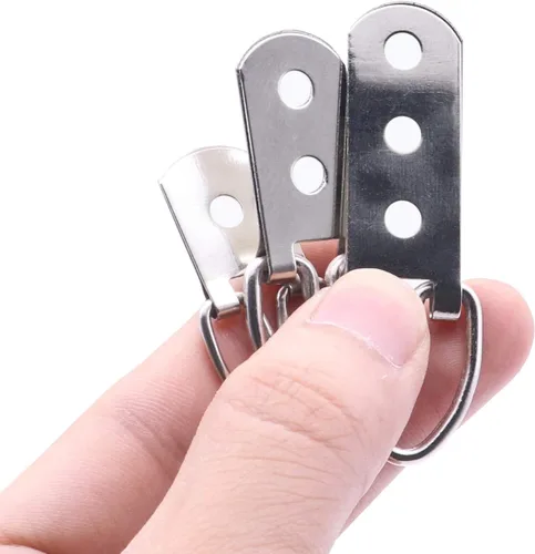 Miniatura 3 de HELIFOUNER Kit de 480 ganchos para colgar cuadros para marcos de fotos, kit de ganchos para marcos de fotos, kit de colgador de fotos para el hogar