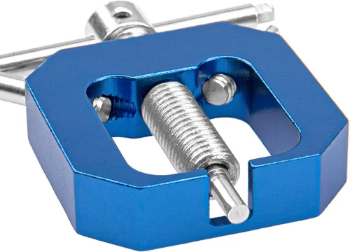 Miniatura 2 de ShareGoo - Extractor de engranajes de motor a control remoto, herramienta universal para extractor de dientes de piñón, compatible con HSP HPI Azul