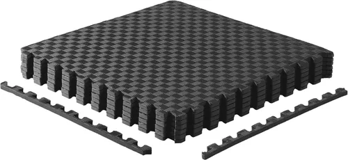 Miniatura 20 de CAP Puzzle Exercise Mats 1/2” Thick EVA Interlocking Foam Tiles for Home Gym Flooring Multiple Options